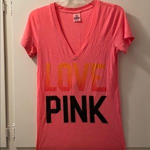 Pink V-Neck